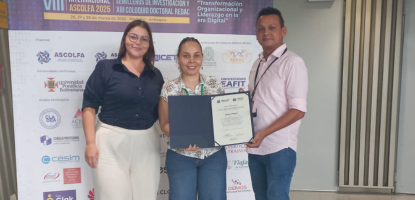 El Centro Regional Apartadó, presente en los espacios académicos de ASCOLFA 2025
